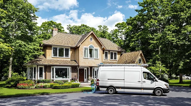 Whitman Dryer Vent Cleaning dryer vent cleaning crew working in Hanson, MA