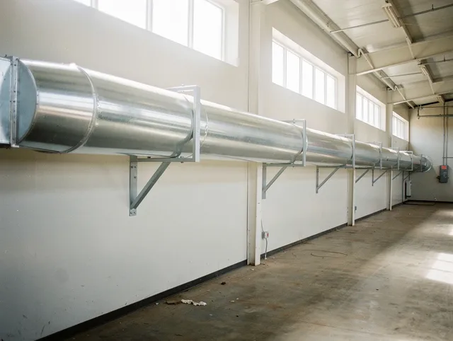 Whitman Dryer Vent Cleaning team performing heavy-duty industrial dryer vent cleaning in Whitman